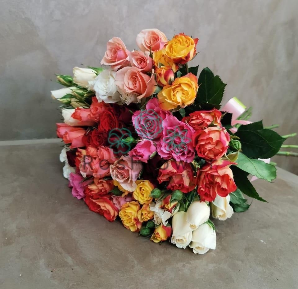 Букет цветов из: Розы в Красногорском Удмуртская Республика