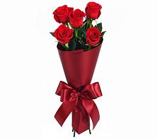 Букет 5 Красных роз Эдлесс Лав в Красногорском Удмуртская Республика