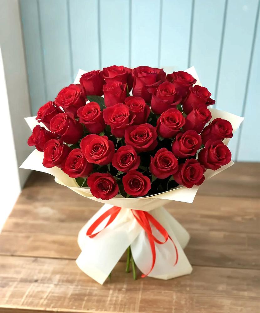 Букет 29 Красных роз в Красногорском Удмуртская Республика