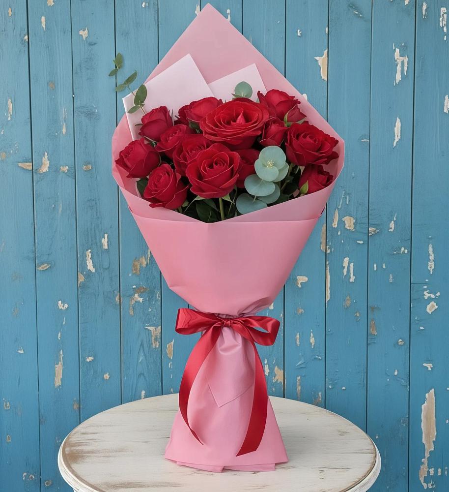 Букет цветов из: Розы в Красногорском Удмуртская Республика