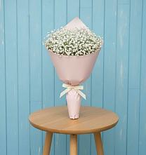 Букет цветов из:  Гипсофила в Красногорском Удмуртская Республика