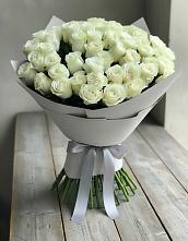 Букет 35 Белых роз в Красногорском Удмуртская Республика