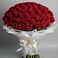 Букет 101 Красная роза Блэк Мэджик в Красногорском Удмуртская Республика