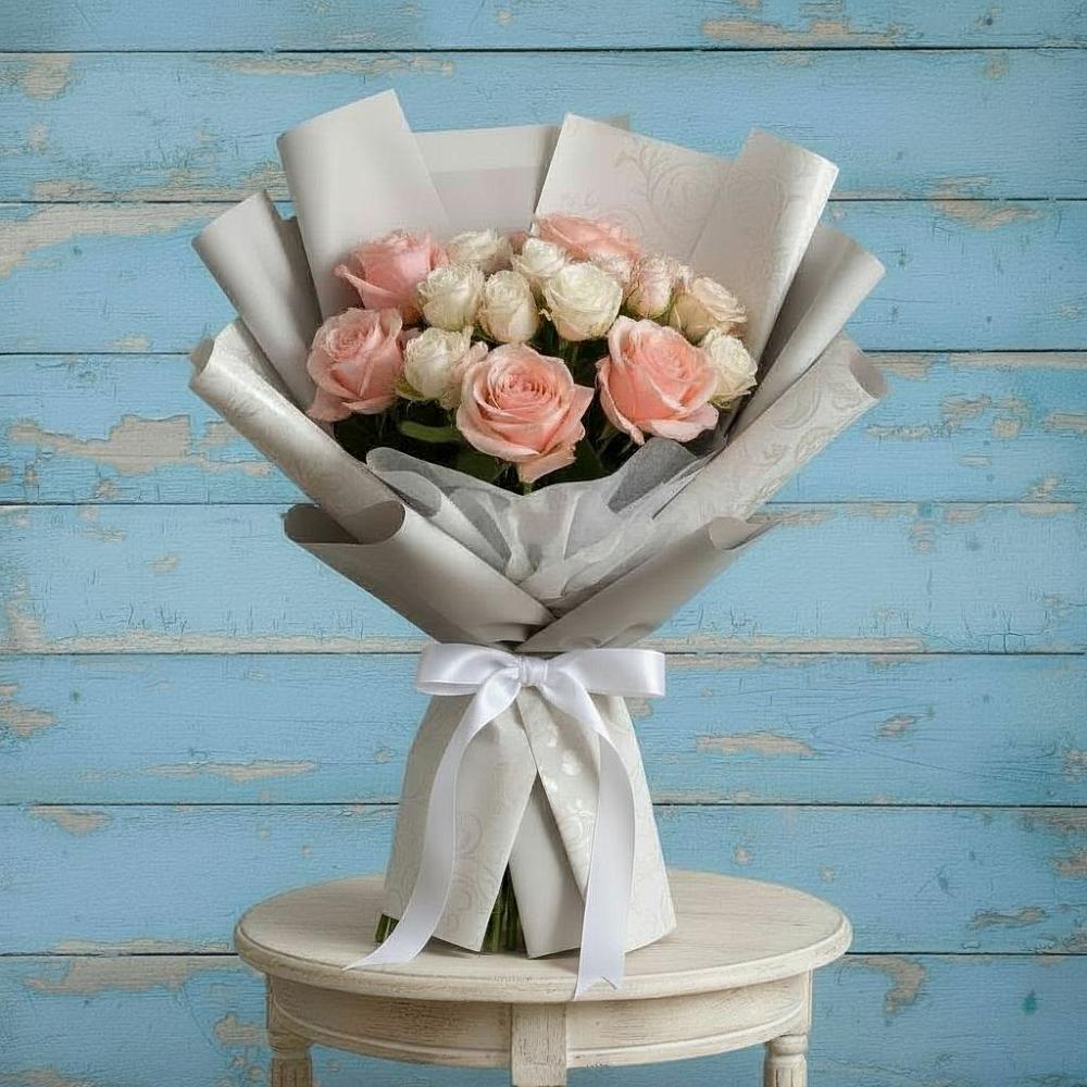 Букет цветов из: Розы в Красногорском Удмуртская Республика