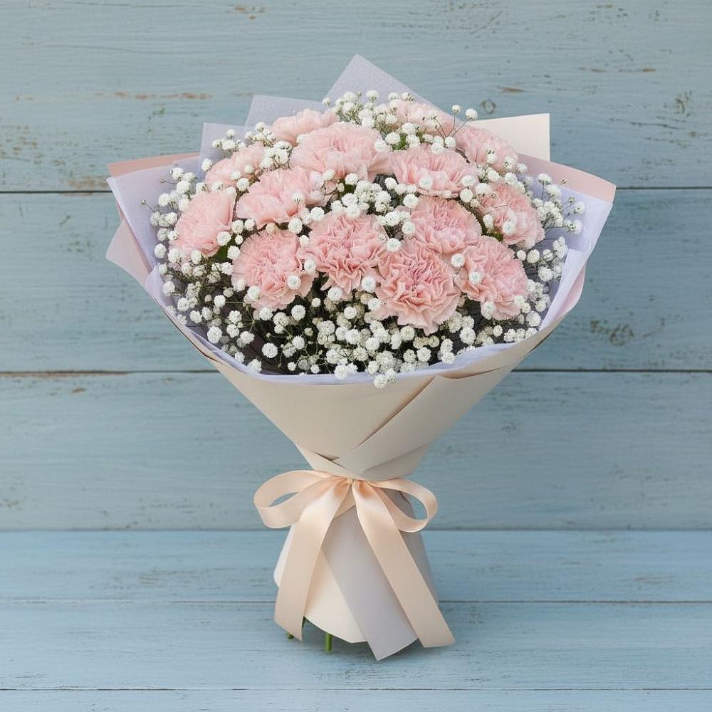 Букет цветов из: Гвоздики в Красногорском Удмуртская Республика