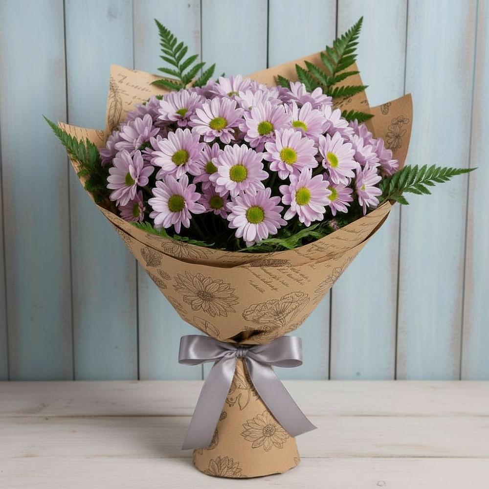 Букет цветов из: Хризантемы в Красногорском Удмуртская Республика
