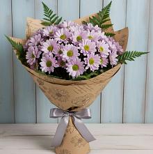 Букет цветов из:  Хризантемы в Красногорском Удмуртская Республика