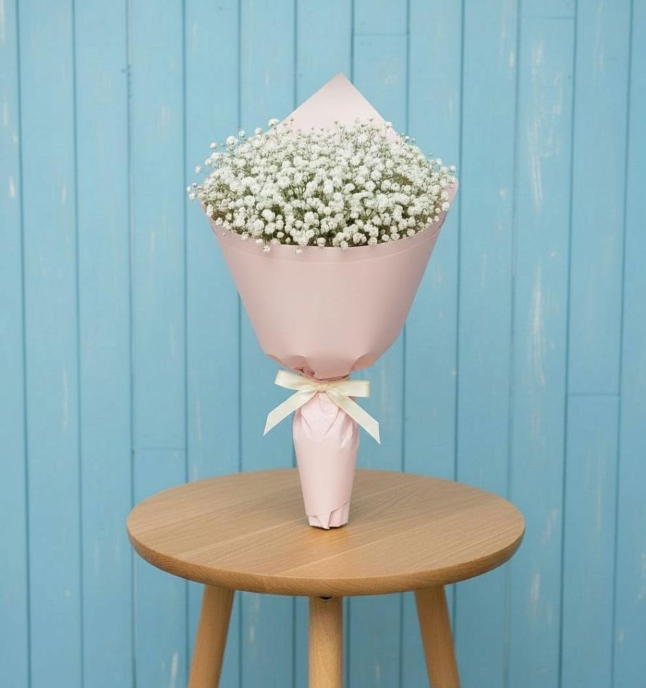 Букет цветов из: Гипсофила в Красногорском Удмуртская Республика