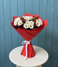 Букет цветов из:  Хризантемы в Красногорском Удмуртская Республика