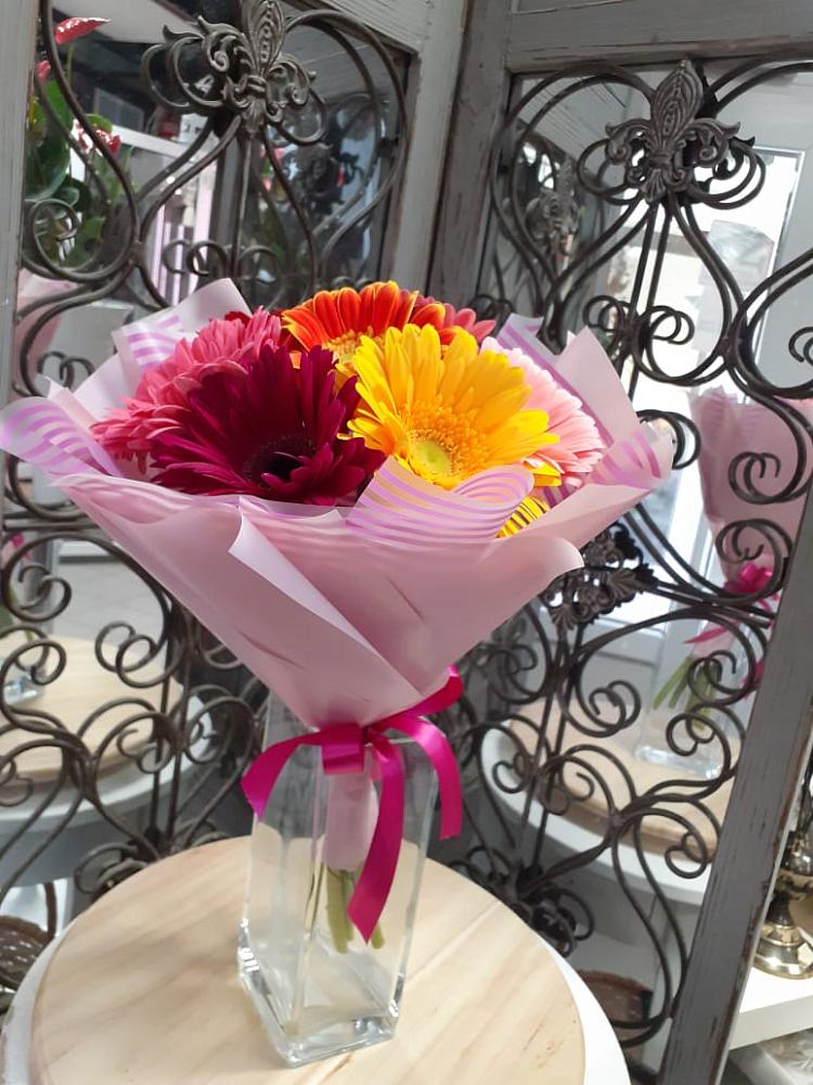 Букет цветов из: Герберы в Красногорском Удмуртская Республика