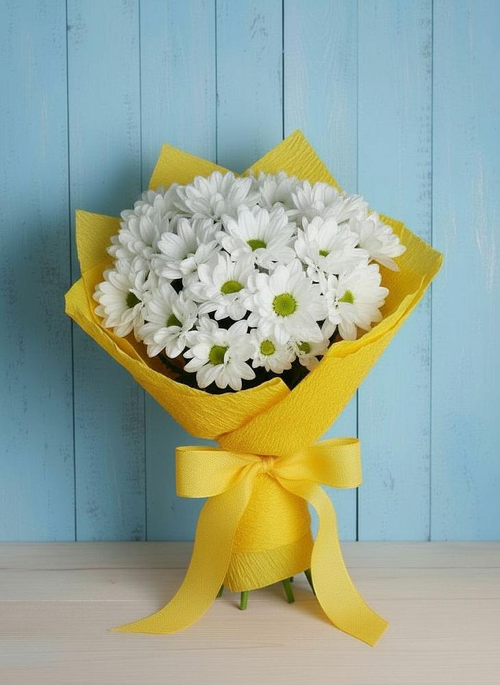 Букет цветов из: Хризантемы в Красногорском Удмуртская Республика