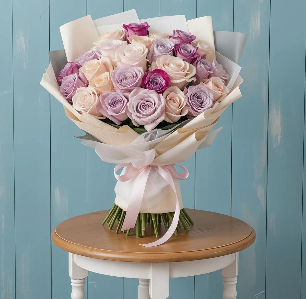 Букет цветов из: Розы в Красногорском Удмуртская Республика