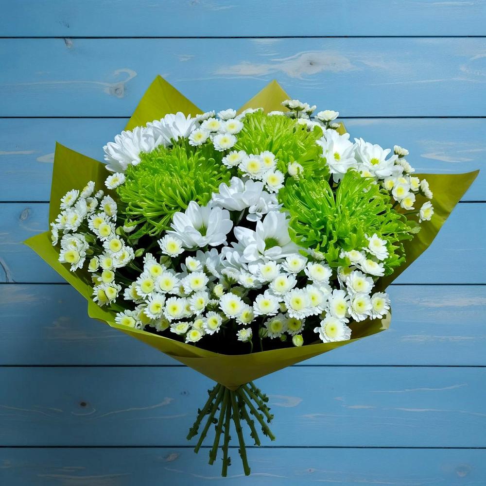 Букет цветов из: Хризантемы в Красногорском Удмуртская Республика