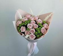 Букет цветов из:  Розы и Хризантемы в Красногорском Удмуртская Республика