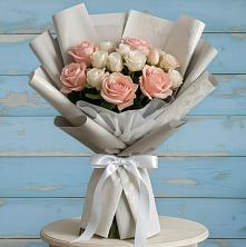 Букет цветов из:  Розы в Красногорском Удмуртская Республика