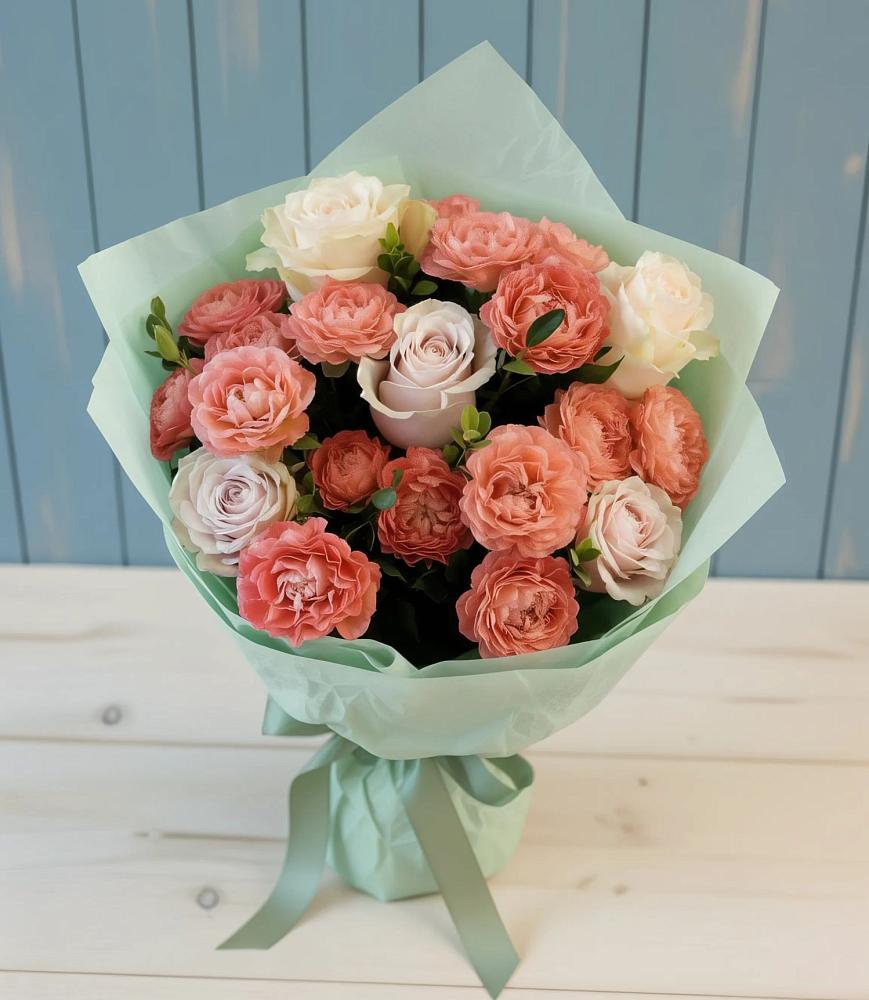 Букет цветов из: Розы в Красногорском Удмуртская Республика