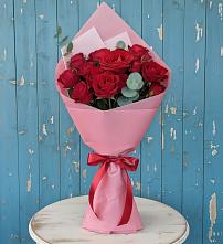 Букет цветов из:  Розы в Красногорском Удмуртская Республика