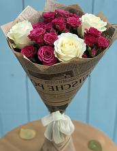 Букет цветов из:  Розы в Красногорском Удмуртская Республика