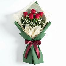 Букет цветов из:  Розы в Красногорском Удмуртская Республика